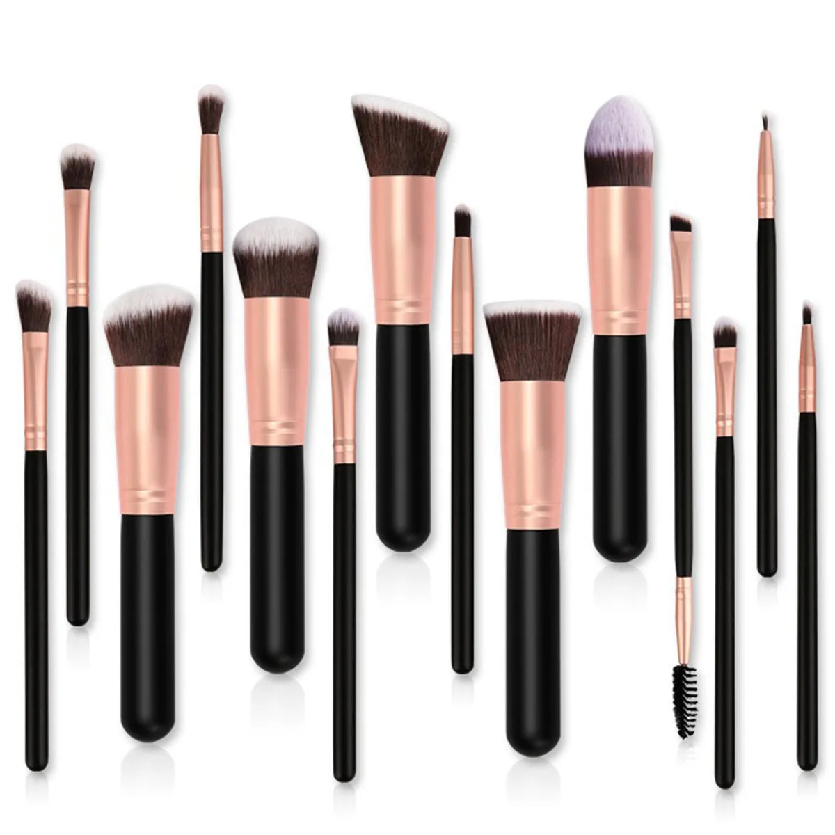 14Pcs Makeup Brush Set with Free Sponge - River Nile