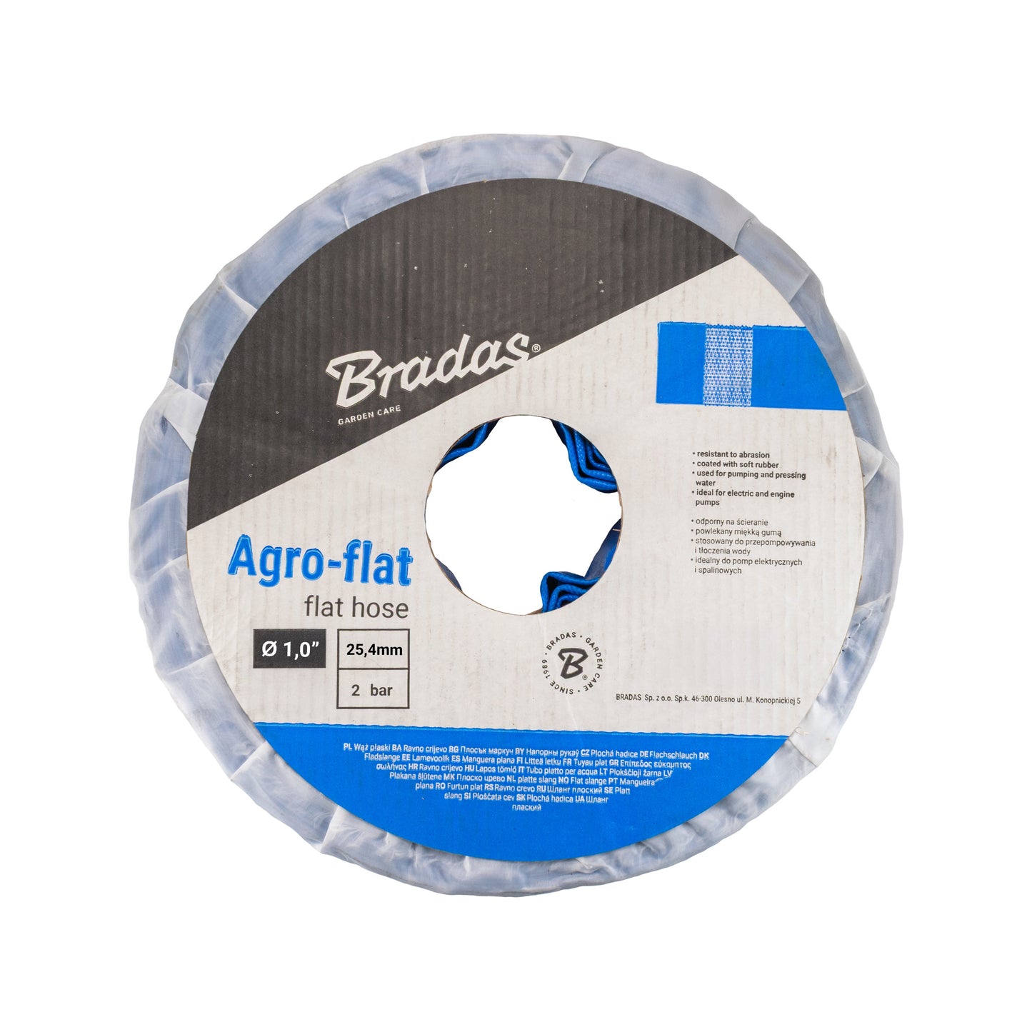 1" PVC Lay Flat Discharge Hose, 2-6 BAR - River Nile