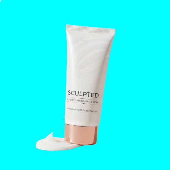 River Nile Glute Lifting Cream jar with label, showing the product container and branding on a white background.