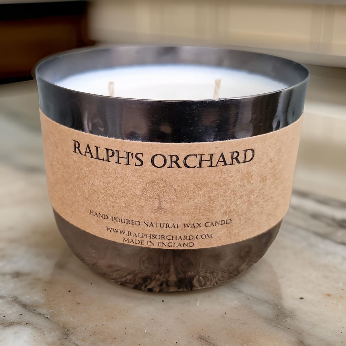 Unscented Natural Wax Candles - River Nile