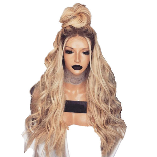 American Style Mid-length Curly Wig - River Nile