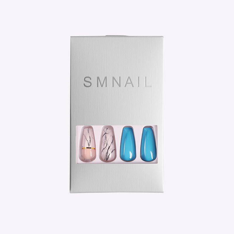 Ballet Coffin Fake Nails - River Nile