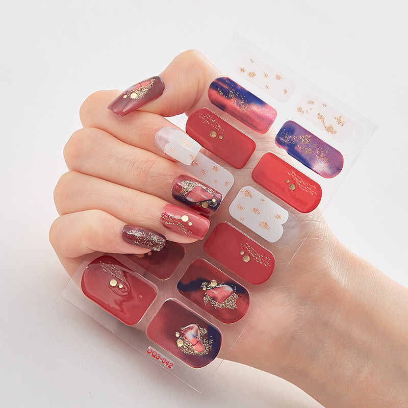 Butterfly Laser Nail Stickers for Chic Nail Styling - River Nile
