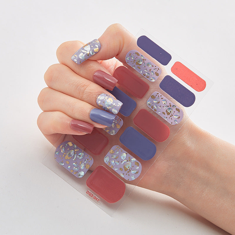 Butterfly Laser Nail Stickers for Chic Nail Styling - River Nile