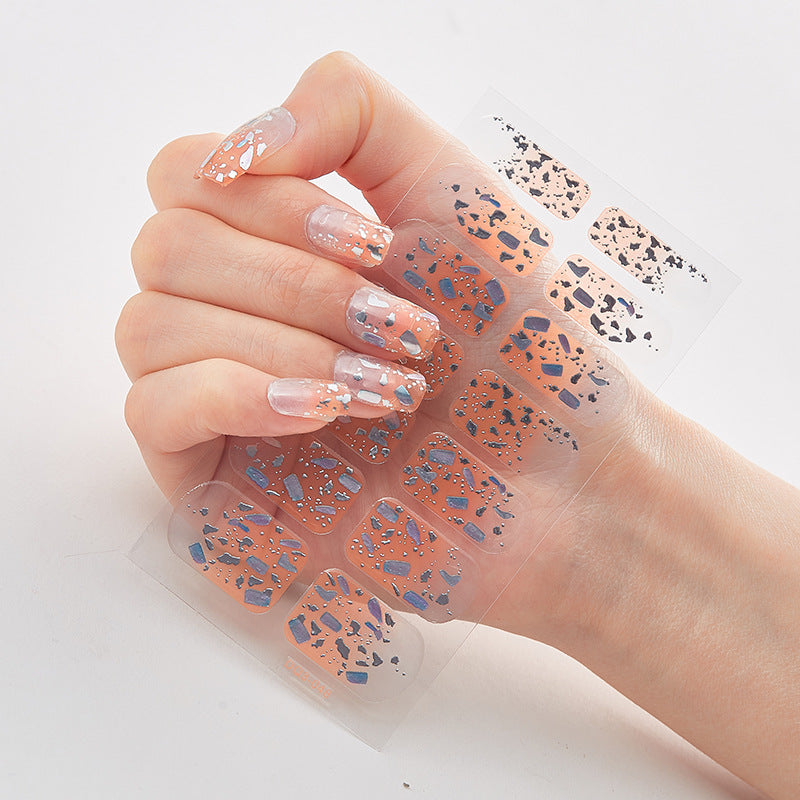 Butterfly Laser Nail Stickers for Chic Nail Styling - River Nile