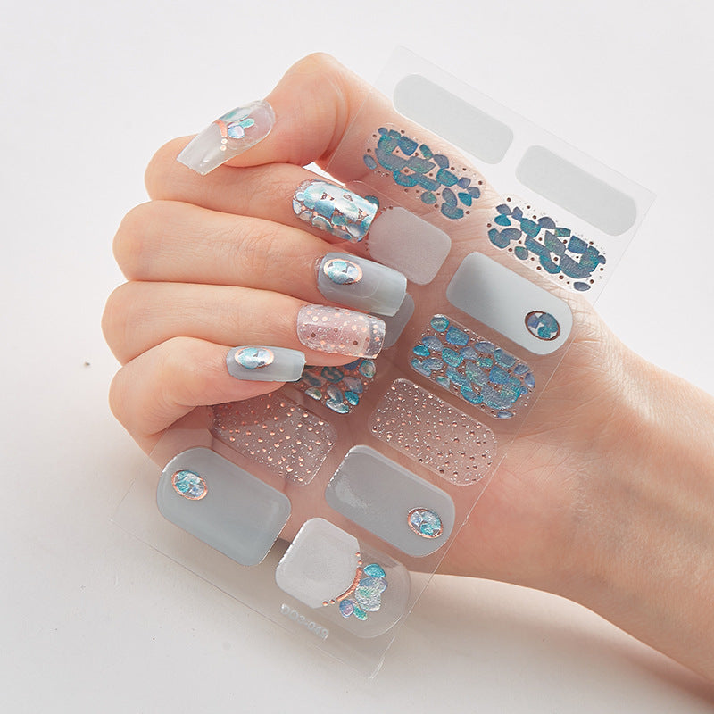 Butterfly Laser Nail Stickers for Chic Nail Styling - River Nile