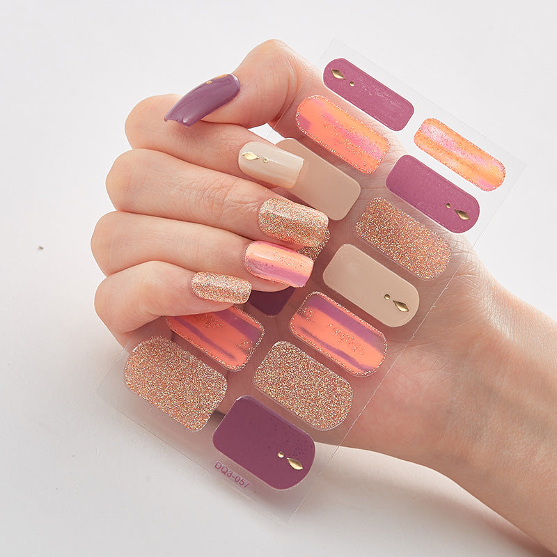 Butterfly Laser Nail Stickers for Chic Nail Styling - River Nile
