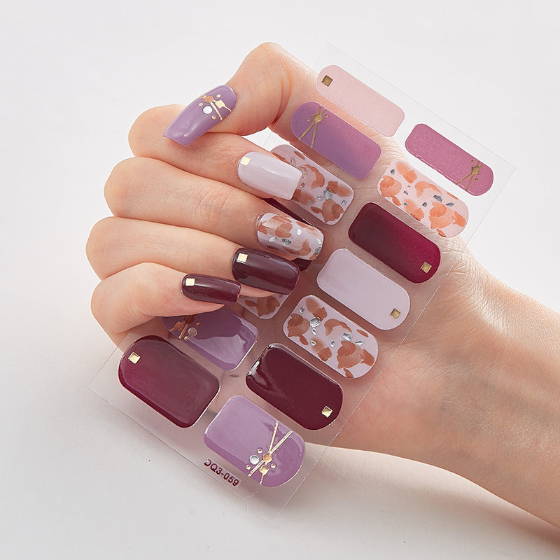 Butterfly Laser Nail Stickers for Chic Nail Styling - River Nile