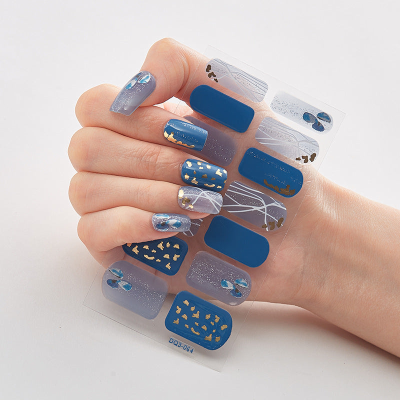Butterfly Laser Nail Stickers for Chic Nail Styling - River Nile