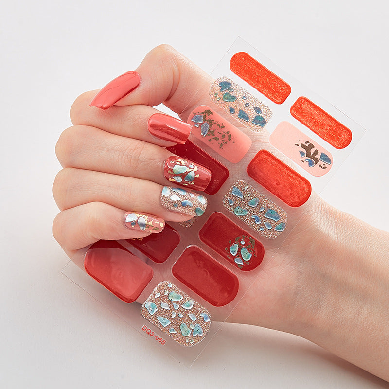 Butterfly Laser Nail Stickers for Chic Nail Styling - River Nile