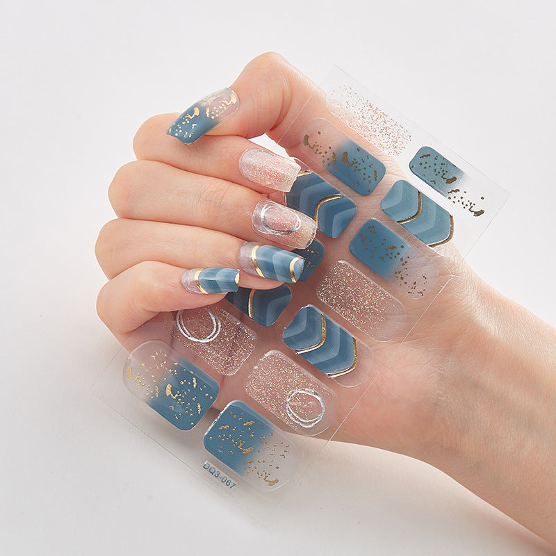 Butterfly Laser Nail Stickers for Chic Nail Styling - River Nile