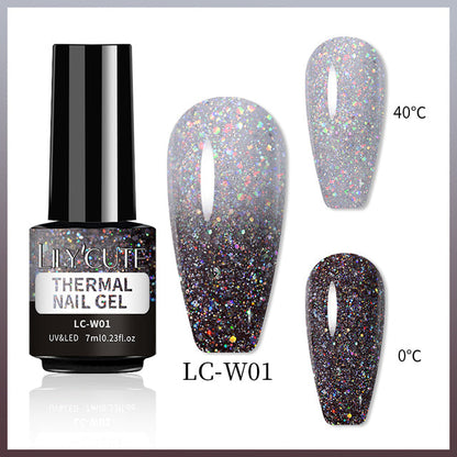 Color Changing Thermal Gel Nail Polish - River Nile