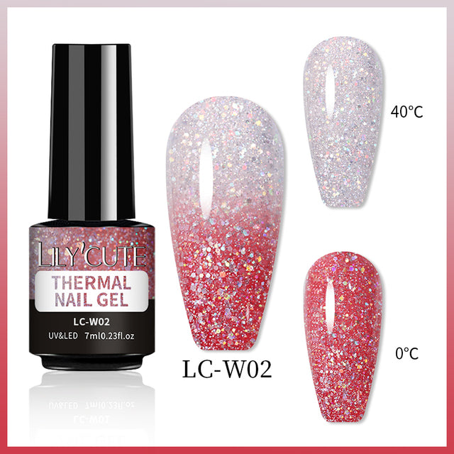 Color Changing Thermal Gel Nail Polish - River Nile