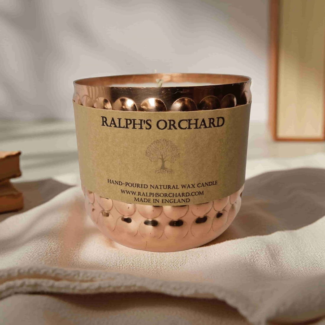 Unscented Natural Wax Candles - River Nile