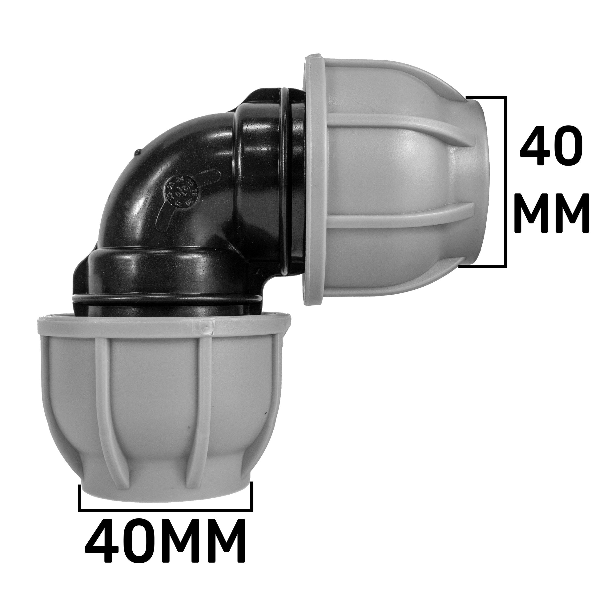 MDPE Elbow, 40mm - River Nile