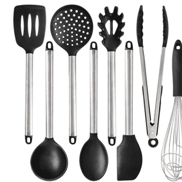 Modern and Simple Silicone Kitchen Utensil and Appliance Set - River Nile