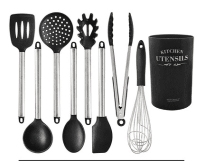 Modern and Simple Silicone Kitchen Utensil and Appliance Set - River Nile