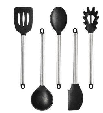 Modern and Simple Silicone Kitchen Utensil and Appliance Set - River Nile