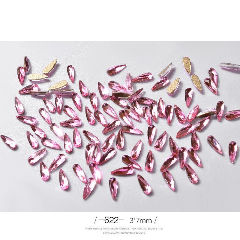 Nail Art Rhinestones Glitter Nail Art - River Nile