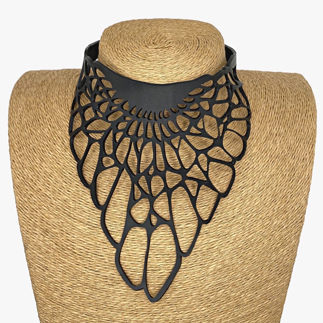 Queen Mab Geometric Statement Choker - River Nile
