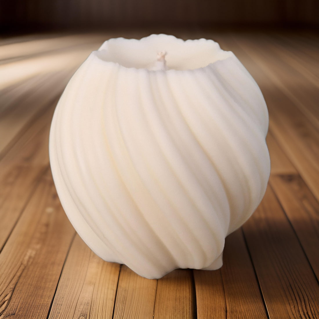 Unscented Natural Wax Candles - River Nile