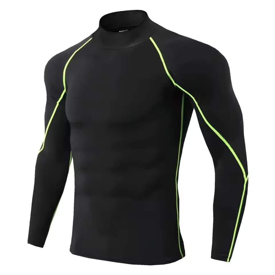 Men Compression Long Sleeve T Shirt - River Nile