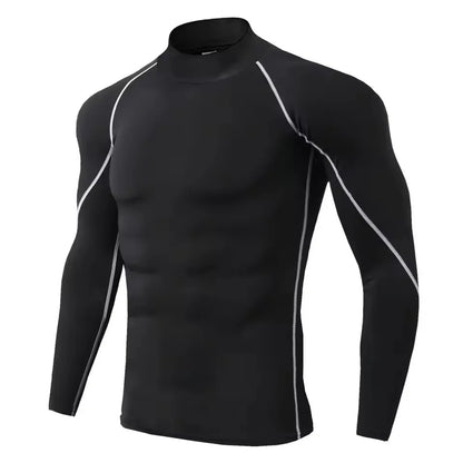Men Compression Long Sleeve T Shirt - River Nile