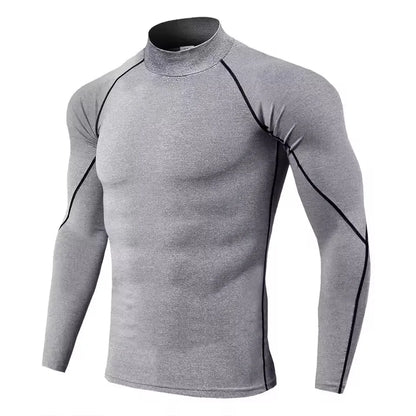 Men Compression Long Sleeve T Shirt - River Nile