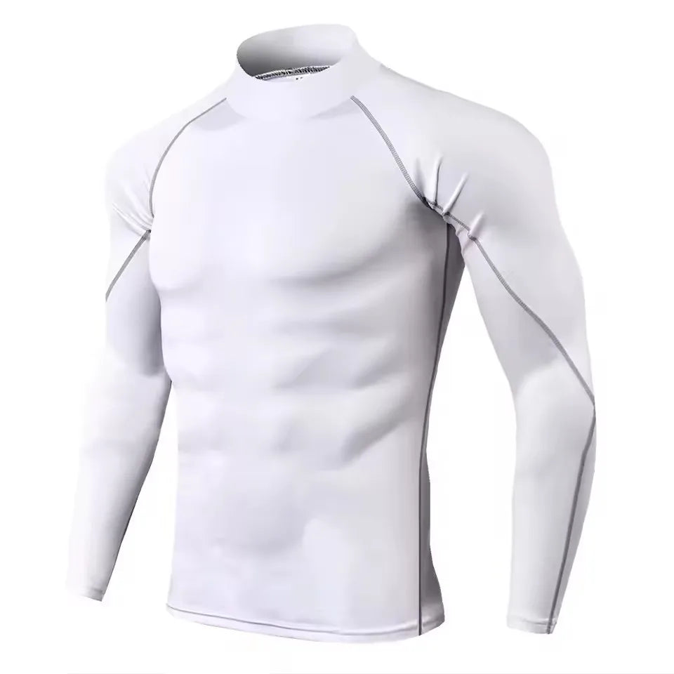 Men Compression Long Sleeve T Shirt - River Nile
