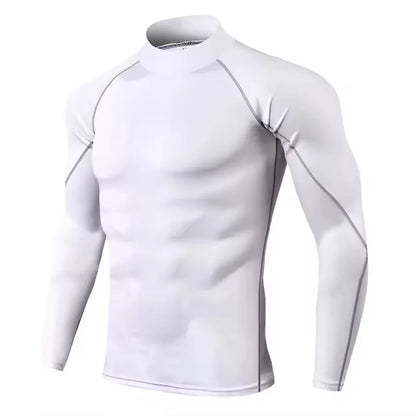 Men Compression Long Sleeve T Shirt - River Nile