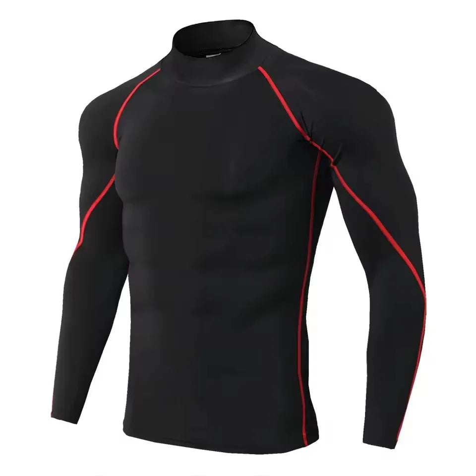 Men Compression Long Sleeve T Shirt - River Nile