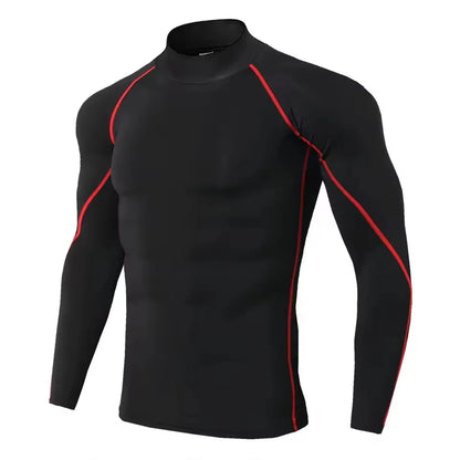 Men Compression Long Sleeve T Shirt - River Nile
