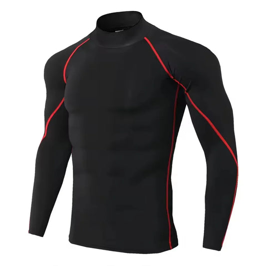 Men Compression Long Sleeve T Shirt - River Nile
