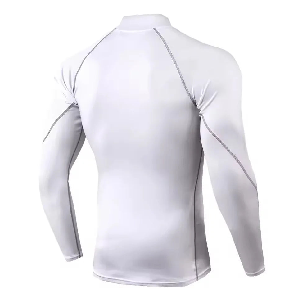 Men Compression Long Sleeve T Shirt - River Nile