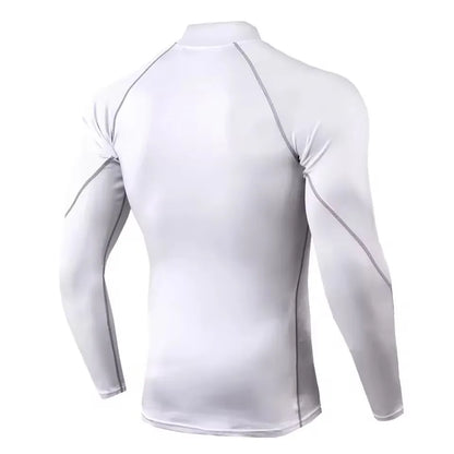 Men Compression Long Sleeve T Shirt - River Nile