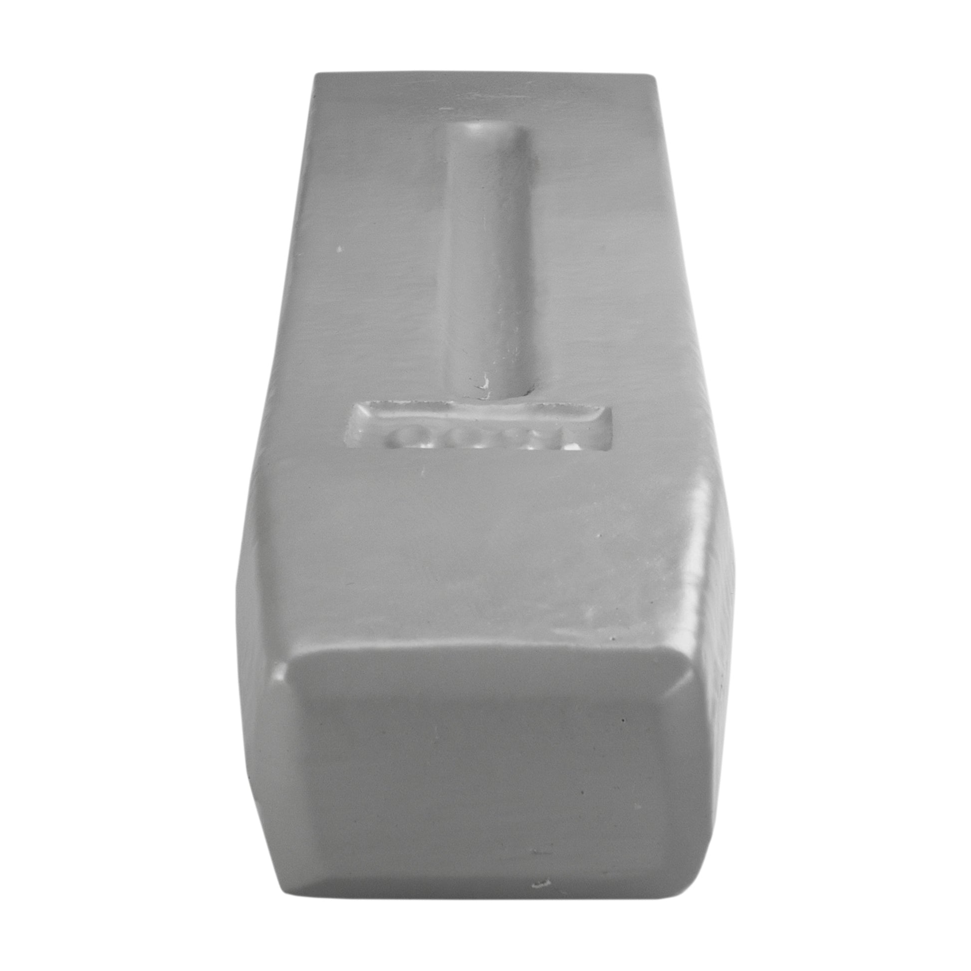 Grey Steel Log Splitting Wedge, 1.5kg - River Nile