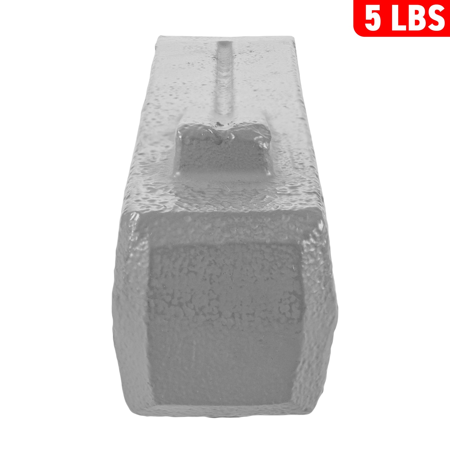 Grey Spiked Steel Log Splitting Wedge, 2.3kg - River Nile