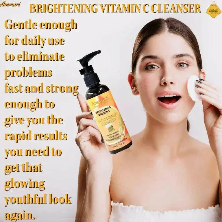Ammuri Skincare Vitamin C Facial Cleanser - Antioxidant Infusion - River Nile