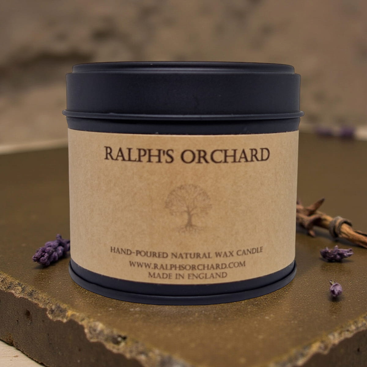 Unscented Natural Wax Candles - River Nile