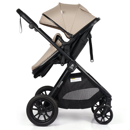 For Your Little One Cruise 3 In 1 Travel System With Car Seat - Dune Beige-Grade A