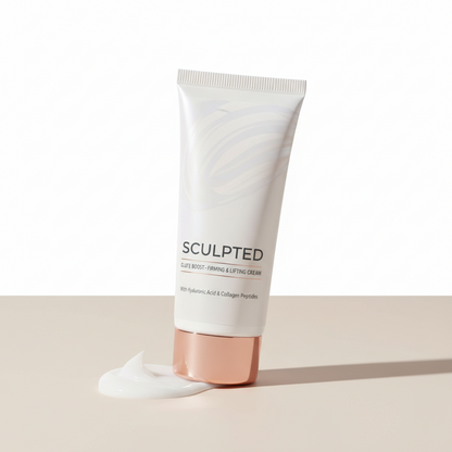River Nile Glute Lifting Cream jar showing creamy texture and branding on the label, designed to enhance and lift the glutes.